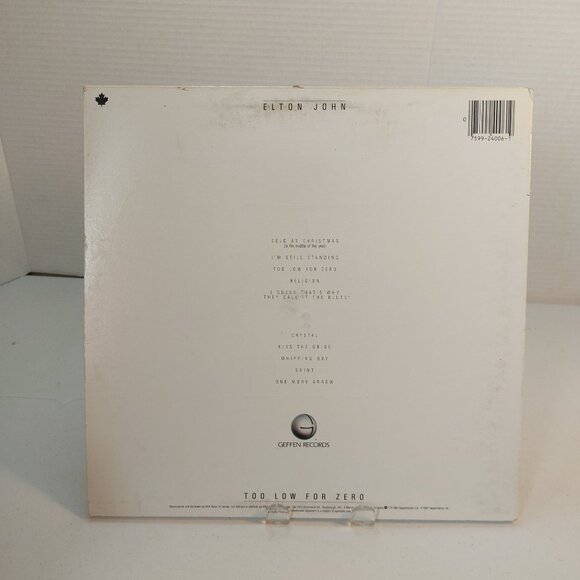 Elton John ~ Too Low For Zero (Vinyl LP, 1983) - Picture 6 of 6